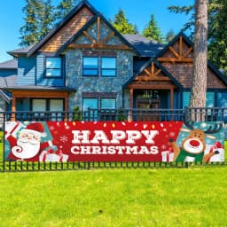 Oxford Cloth Outdoor Banner Merry Christmas Decor For Home 2022 Cristmas Outdoor Decor Xmas Navidad Noel Happy New Year 2023