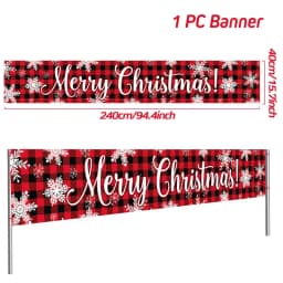 Oxford Cloth Outdoor Banner Merry Christmas Decor For Home 2022 Cristmas Outdoor Decor Xmas Navidad Noel Happy New Year 2023