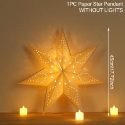 Christmas Hollow Out Star Hanging Pendant Merry Christmas Decorations for Home 2023 Xams Ornaments Navidad Noel New Year 2024