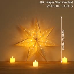 Christmas Hollow Out Star Hanging Pendant Merry Christmas Decorations for Home 2023 Xams Ornaments Navidad Noel New Year 2024