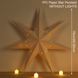 Christmas Hollow Out Star Hanging Pendant Merry Christmas Decorations for Home 2023 Xams Ornaments Navidad Noel New Year 2024