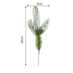 10/20pcs Artificial Pine Branches Green Leaves Needle Fake Greenery Pine for DIY Garland Wreath Christmas Embellishing Noel 2023