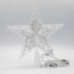 15cm Christmas Tree Top Star Lamp Led Light Christmas Decorations For Home Xmas Tree Ornaments New Year Xmas Party Decoration