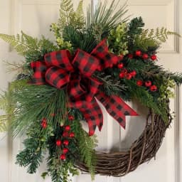 5x600cm/roll Christmas Plaid Imitation Hemp Ribbon Snowflake Burlap Ribbon for Christmas Wrapping Xmas Tree Wreath Ribbons Decor
