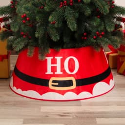 15 inch 38 cm Plush Christmas Tree Skirt White Faux Fur Xmas Trees Sequin Carpet Mat Small Skirts Home Party Decorations