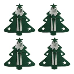 50Pcs/set Christmas Fruit Sticks Disposable Bamboo Sticks Snowflake Christmas Tree Elk Santa Claus Snowman Sticks Xmas Ornaments