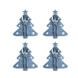 50Pcs/set Christmas Fruit Sticks Disposable Bamboo Sticks Snowflake Christmas Tree Elk Santa Claus Snowman Sticks Xmas Ornaments