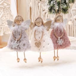 Christmas Pendant Elf Doll Toy Christmas Tree Ornaments Home Decor Elf Hanging Decoration Happy New Year Gift
