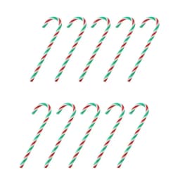 10/20pcs Christmas Acrylic Candy Canes Xmas Tree Hanging Ornaments New Year Party Home Decorations Kids Gift Navidad Natal