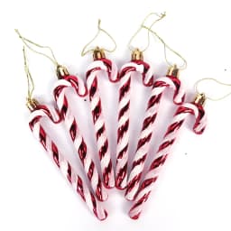 Christmas Candy Canes Snowflake Xmas Tree Hanging Crutch Pendant 2024 New Year Christmas Party Home Decoration Ornaments gifts