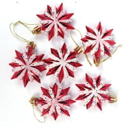 Christmas Candy Canes Snowflake Xmas Tree Hanging Crutch Pendant 2024 New Year Christmas Party Home Decoration Ornaments gifts