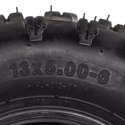 13x5.00-6 Tire and Inner Tube Set with Straight Valve Stem for Razor Dirt Quad Electric Scooter Parts Accessories 13*5.00-6