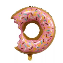 New Pizza Hot Dog Popcorn Donut Burger Aluminum Film Balloon, Food Shaped Balloon Children's Birthday Decoration