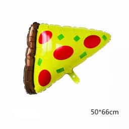 New Pizza Hot Dog Popcorn Donut Burger Aluminum Film Balloon, Food Shaped Balloon Children's Birthday Decoration
