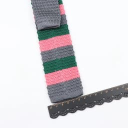 Fashion Men's Colourful Knitted Necktie Narrow 6CM Classic Woven Cravate Trendy Striped Skinny Ties For Dinner party Daily Wear