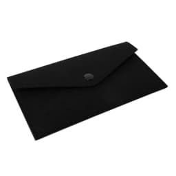 Unisex Portable Felt Coin Purse Multifunction Cards Wear-Resistant Phone Bag Mobile Phone Passport Storage Pocket Change Bag