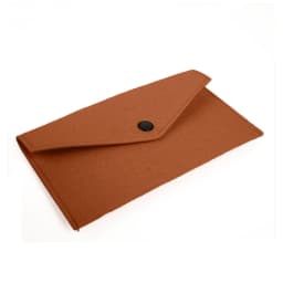 Unisex Portable Felt Coin Purse Multifunction Cards Wear-Resistant Phone Bag Mobile Phone Passport Storage Pocket Change Bag