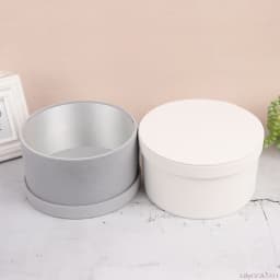 1PC Round Velvet Flower Boxes Gift Packaging Box Chinese Valentine's Day Tanabata Gift Box Decoration Wedding Candy Box