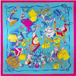 90*90cm Luxury Brand Women Silk Scarfs Van Gogh Painting Square Scarves Spring Summer Shawls For Ladies