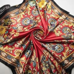 90*90cm Luxury Brand Women Silk Scarfs Van Gogh Painting Square Scarves Spring Summer Shawls For Ladies