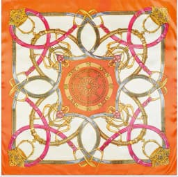 90*90cm Luxury Brand Women Silk Scarfs Van Gogh Painting Square Scarves Spring Summer Shawls For Ladies