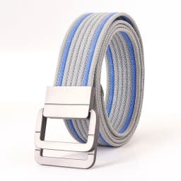 110-170cm Long Punk Canvas Belt New Men Women Jeans Decorative Double Ring Metal Buckle Belt Fashion Street Style Wild Waistband