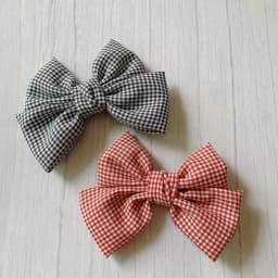 Children New Candy Color Dots Large Hair Bow Hairclips Girls Cute Plaid Bowknot Barrette Kids Hair Clips Baby Hairgrips Headwear