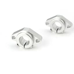 2pcs SHF8 SHF10 SHF12 SHF13 SHF16 SHF20 SHF25 SHF30 Aluminum Linear Rod Rail Shaft Support CNC Router Parts 3d Printer Parts