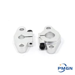 2pcs SHF8 SHF10 SHF12 SHF13 SHF16 SHF20 SHF25 SHF30 Aluminum Linear Rod Rail Shaft Support CNC Router Parts 3d Printer Parts