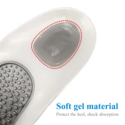 1 Set Orthopedic Shoes Insoles For Feet Foot Massager Sccessories Arch Support Plantar Fasciitis Knee Pads For Work Shoe Sole