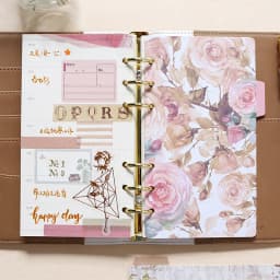 Creative A5 A6 Loose Leaf Notebook Divider 6 Hole Index Separator Diary Paper Planner Binders Students Staionery Supplies