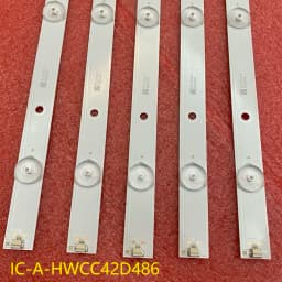LED Strip For Panasonic TH-43D300 TC-43SV700B TC-43DS630C TX-43ESW504 TH-43C410K TC-43ES630B TC-43FS630B IC-A-HWCC42D486