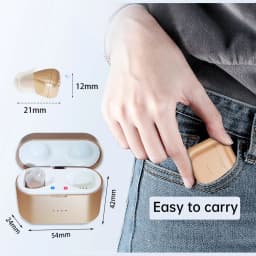Rechargeable Hearing Aids Digital 4 Channels Portable Sound Amplifier 5 Colors Invisible SR41 Adjustable Audifonos