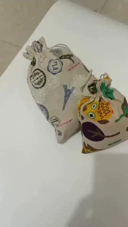 10pcs/lot Jute Cotton Linen Drawstring Bag Jewelry Gift Box Packaging Pouch Display for Sundries Storage Bag Accessories 30x40cm