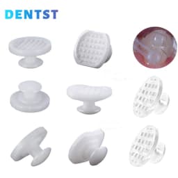 50pcs Orthodontic Dental Direct Bond Eyelet Lingual Buttons Tongue Tamers Bite Opener Cleat Small Sliding Crimpable Hook Tools