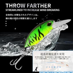 BearKing 65mm 16g hot model A+ fishing lure new crank 5color for choose dive 10-12ft,2.8-3.2m fishing tackle hard bait