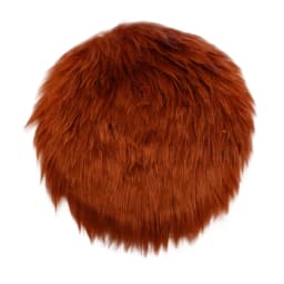 1pcs Solid Color Warm Wool Round Cushion Stool Pad Thickening Dining Chair Cushion Anti-Slip Seat Mat Chair Mat Pad