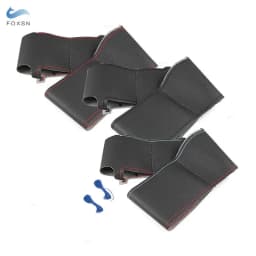 Car Perforated Microfiber Leather Steering Wheel Cover For BMW M Sport G30 G31 G32 G11 G20 G21 X3 G01 X4 G02 X5 G05 G14 G15 G16