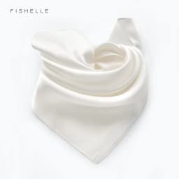 White pure silk scarf headscarf handkerchief lady scarves foulard 50x50 small hijab wrap neck scarf women spring autumn