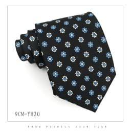 9cm Brand Paisley Floral Neckties Formal Business Ties for Men Wedding Retro Paisley Necktie Men's Business Bridegroom Neckties