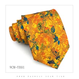 9cm Brand Paisley Floral Neckties Formal Business Ties for Men Wedding Retro Paisley Necktie Men's Business Bridegroom Neckties