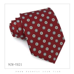 9cm Brand Paisley Floral Neckties Formal Business Ties for Men Wedding Retro Paisley Necktie Men's Business Bridegroom Neckties