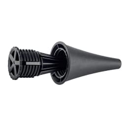 Black Portable Clarinet Stand Holder Foldable Support Metal 5-Leg Stand Wind Instrument Accessory
