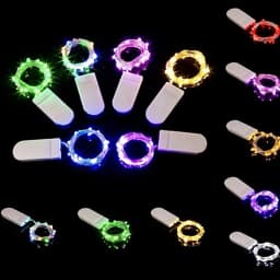 1pcs 1M 2M 3M 5M Copper Wire LED String Lights Holiday Lighting Fairy Garland for Christmas Tree Wedding Party Decoration Natal
