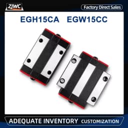 Linear Guide Slider EGH15 Series EGH15CA EGW15CC Block Use For EGR15 Linear Rail CNC Parts