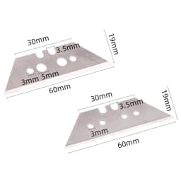10Pcs/Set Trapezoidal Blade Replacement Blade Art Craft CutterTool Multifunction Knife DIY Process Blade T-shaped Blade Artist