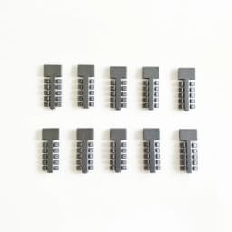 2pcs/Bag Dental Orthodontic Rotation Wedges Dentist Bracket Use Dental Ligature Rotary Torsion Pad Tooth Dentistry Tools