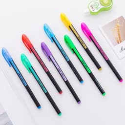 12/18/24 Colors Gel Pen Set Pastel Metallic Neon Glitter Pens For Adult Coloring Book Journals Drawing Doodling Art Markers