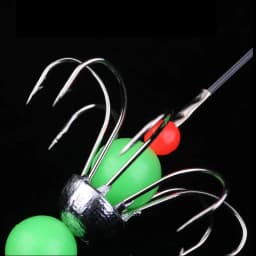 AS 1 Set Squid Jig Glow Hooks 48g Pesca Luminous Leurre Baits 8 Needles Cuttlefish Fishing Lure Hook Bait Fishhook