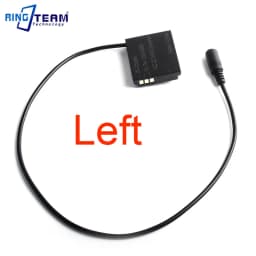 Dummy Battery CGA-S005 S005E DC Coupler With USB 4.0*1.7mm Male Power Cable for Panasonic DMC-FX3 DMC-FX8 FX9 for Sigma DP3M